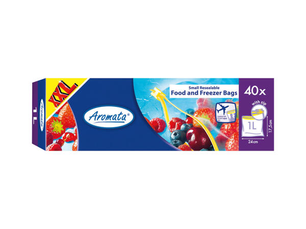 Freezer bags with ziplock XXL