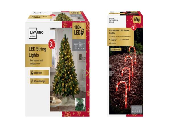 LIVARNO HOME(R) Juletræskæde eller LED-lysstav