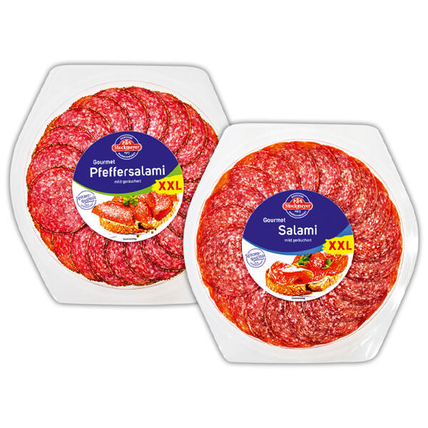XXL Salami im Teller