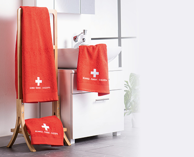 Serviettes en éponge style suisse MY LIVING STYLE