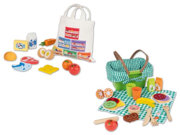 Holz-Lebensmittel-Set