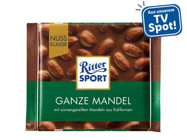 RITTER SPORT Tafelschokolade Nuss-Klasse