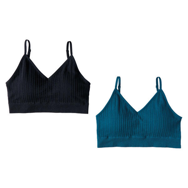 SERRA Black/Blue Bra - XL