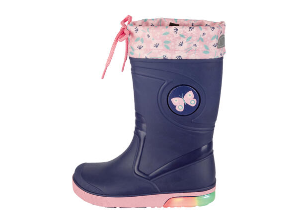 Lupilu Kids' Light-Up Wellington Boots