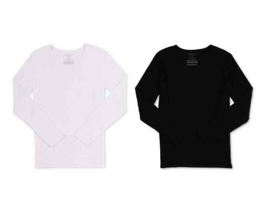 Serra 
 Ladies' 2-Pack Relaxed Long-Sleeve T-Shirts
