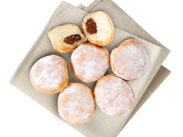 Mini Schoko Krapfen