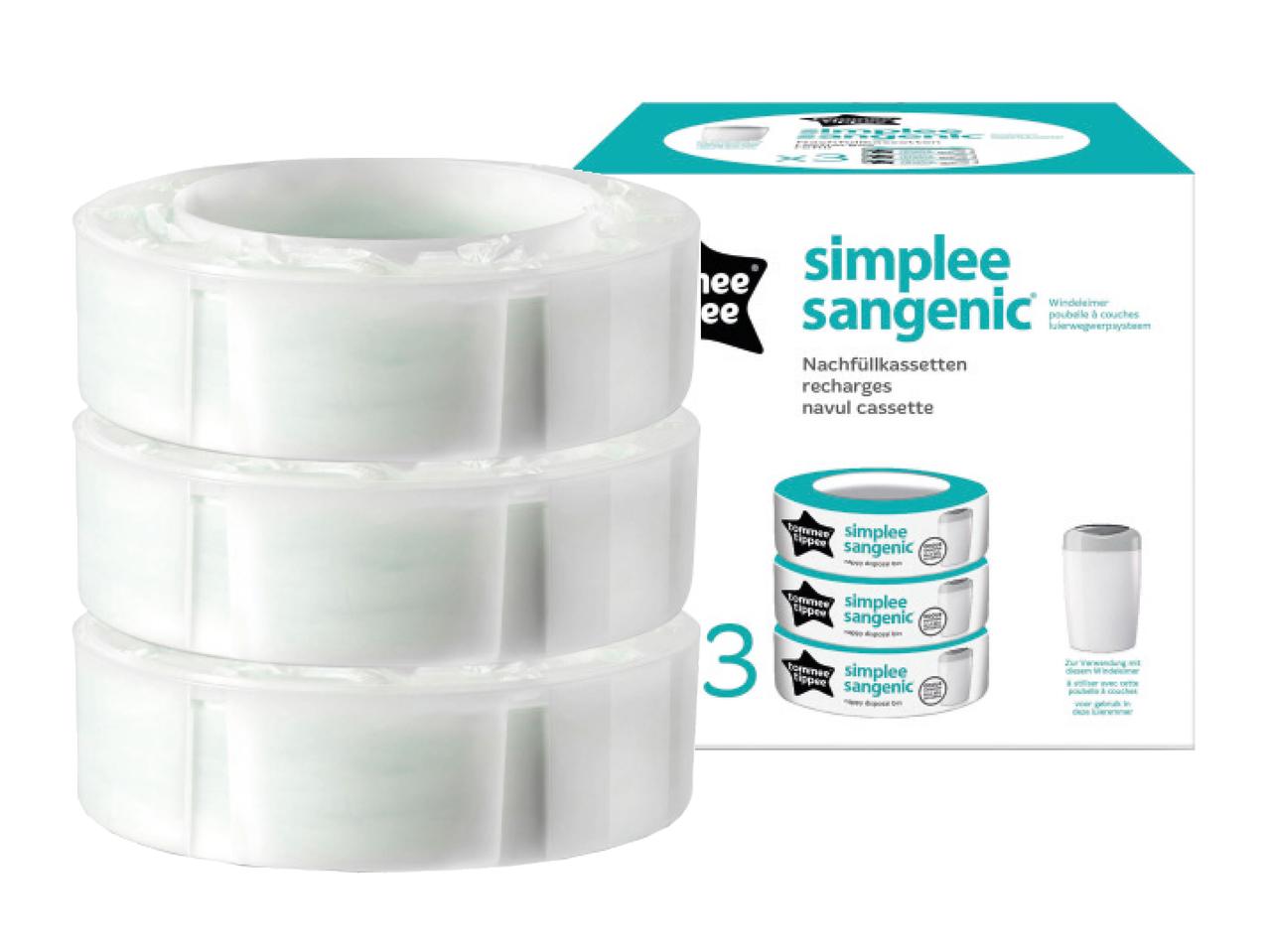 Simplee Sangenic Cassettes 3 pack