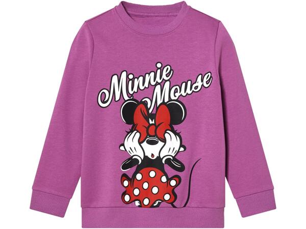 Girls' Sweatshirt "Frozen, Minnie Mouse, Stitch"