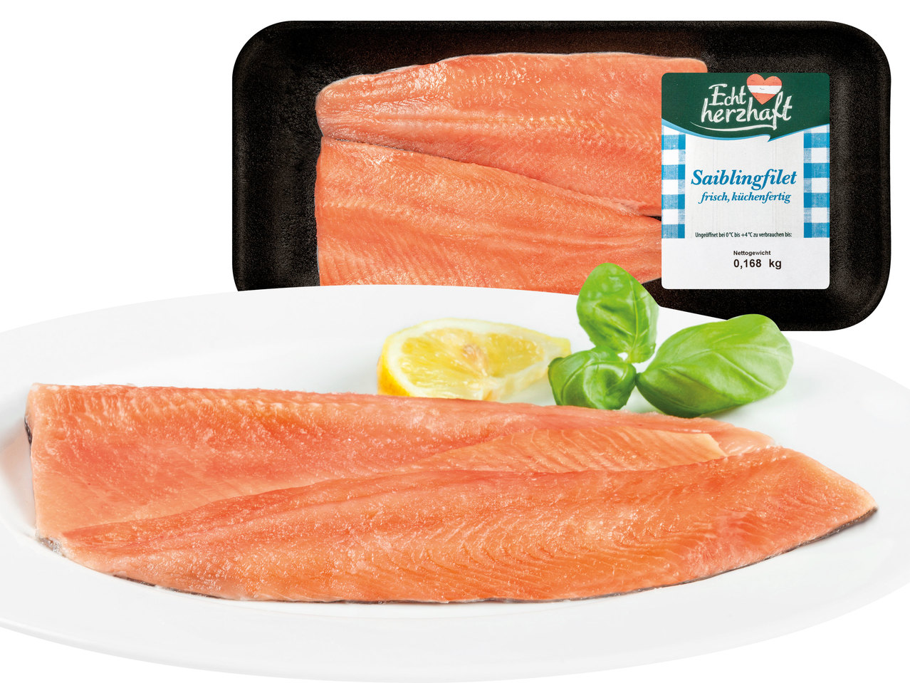 ECHT HERZHAFT Österreichisches Saiblingsfilet