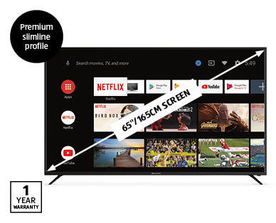 65" 4K UHD Android TV