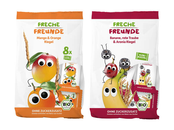 Erdbär Freche Freunde Bio-Mini-Riegel