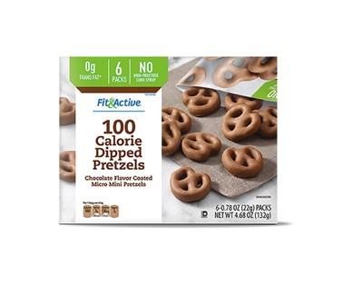 Fit & Active 100 Calorie Milk Chocolate or Yogurt Covered Pretzels