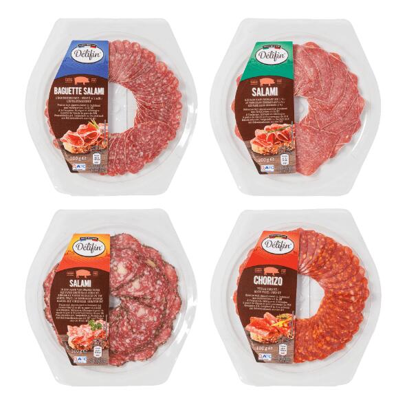 Assiette de salami