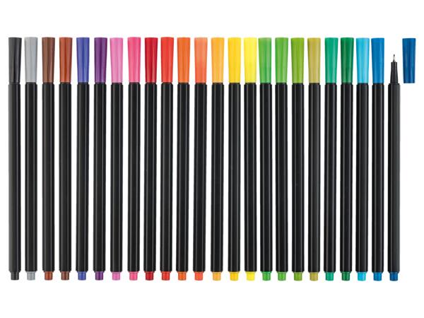 Brush-/fineliner, 24-pack