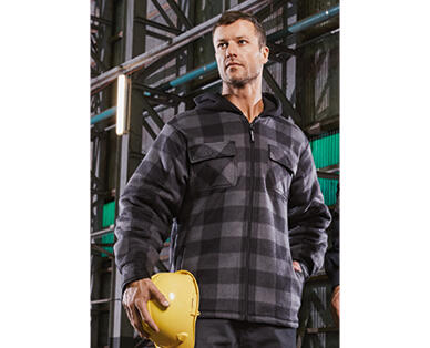 Men's Sherpa Hooded Jacket