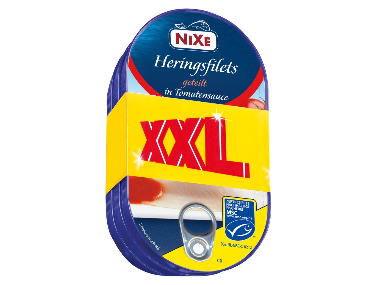 NIXE Heringsfilets in Tomatensauce