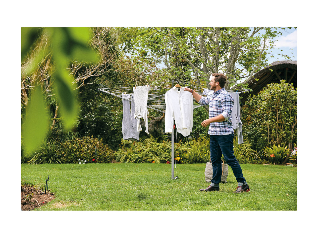 Aquapur Aluminium Rotary Clothes Airer1