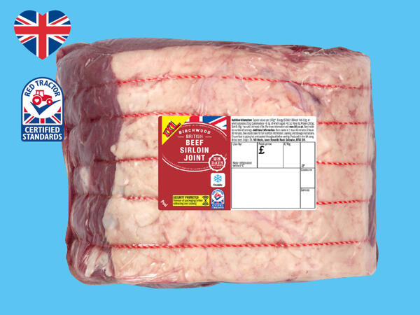 Birchwood British Beef Sirloin Joint
