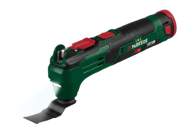 Parkside 12V Cordless Multipurpose Tool Starter Set