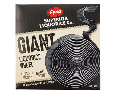 Fyna Giant Liquorice Wheel 450g
