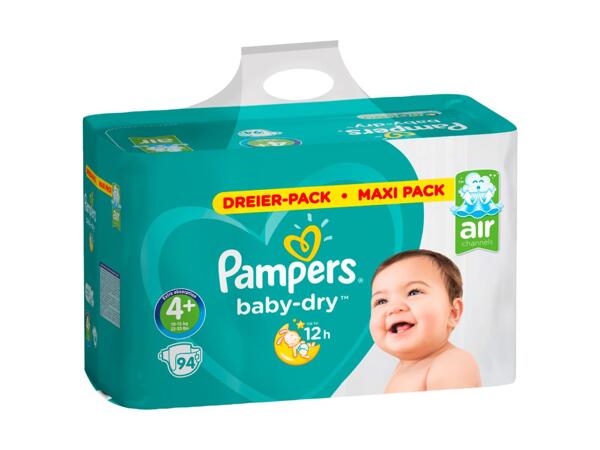 Couches Pampers baby-dry taille 4