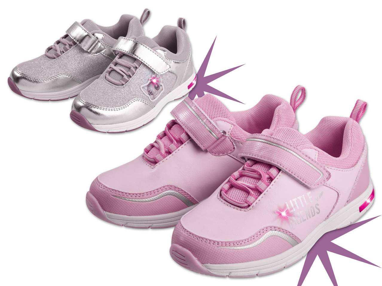 LUPILU(R) Mädchen Blinkschuhe1