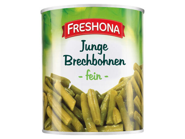 Junge Brechbohnen