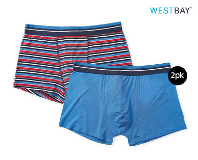Men's Bamboo Trunks 2pk