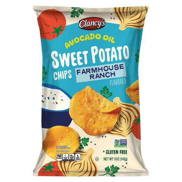 Clancy's Farmhouse Ranch Avocado Oil Sweet Potato Chips