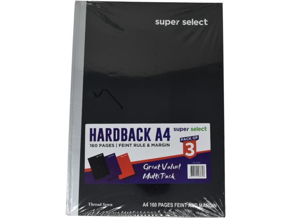 A4 Hardback Notebooks