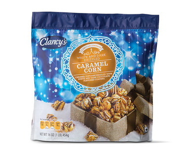 Clancy's White and Dark Drizzled Caramel Corn