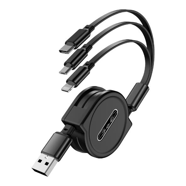 MAGINON(R) Aufrollbares 3-in-1-Ladekabel