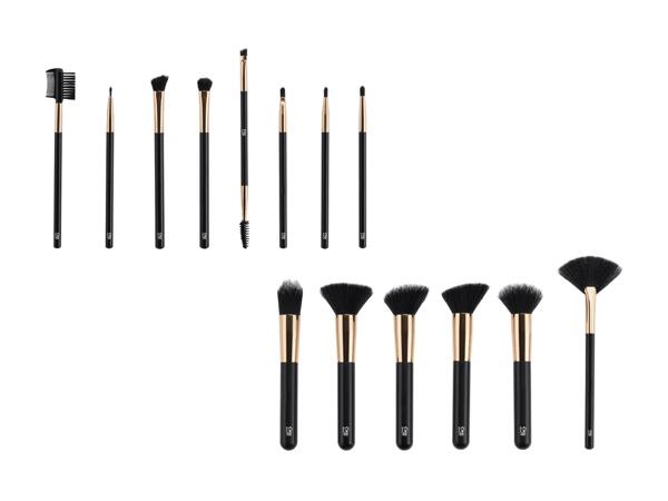 Set de pinceaux de maquillage, 14 pièces
