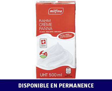 MILFINA 
 CRÈME ENTIÈRE