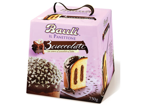 Il Panettone 3 Chocolate Flavours