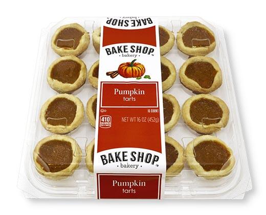 Bake Shop 
 Mini Tarts Pumpkin or Pecan