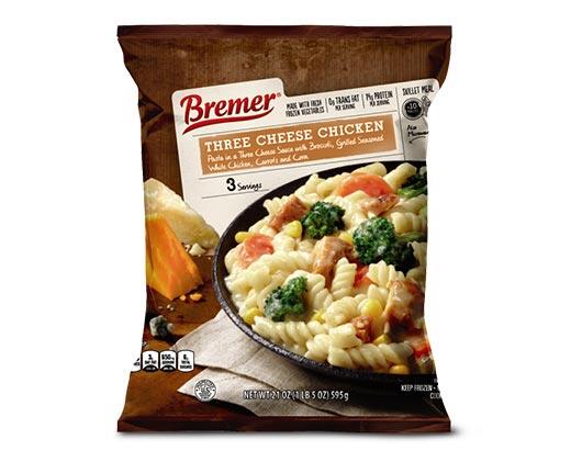 Bremer 
 Three Cheese Chicken or Cheesy Ranch Chicken Skillet
