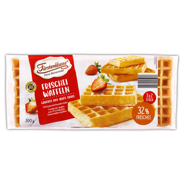 Frischeiwaffeln