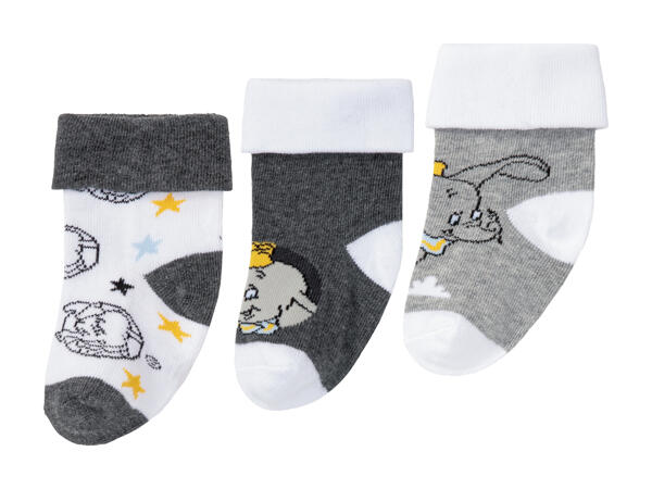 DISNEY(R) Babystrømper 3-pak