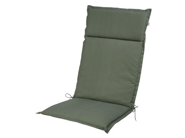 High back chair cushion 120 x 50cm