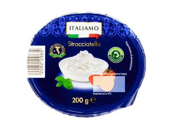 Stracciatella-Käse