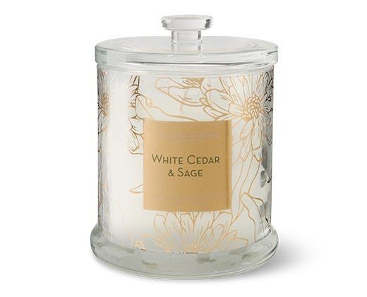 Huntington Home 
 Glass Lid Bathroom Luxury Candle