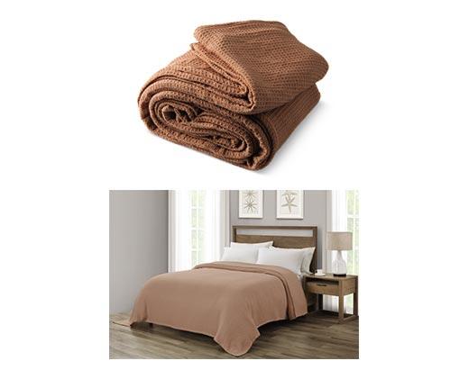 Huntington Home 
 Full/Queen or King Cotton Blanket