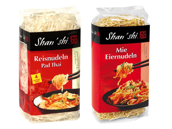SHAN'SHI Mie Eiernudeln oder Reisnudeln