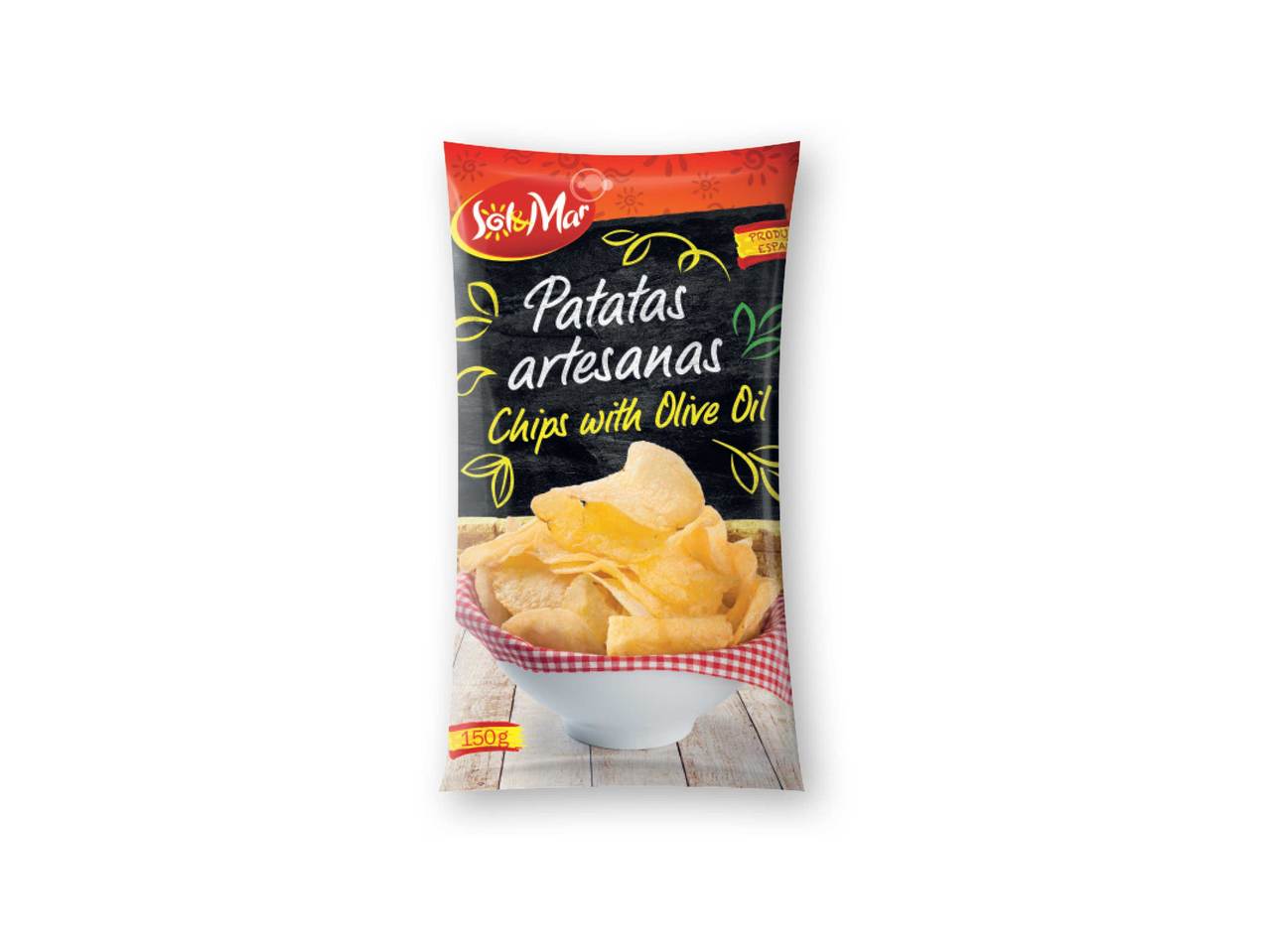 SOL & MAR Chips with Olive Oil