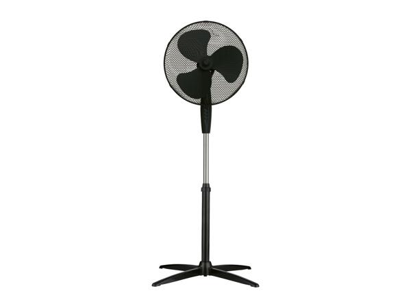 Black Pedestal Fan