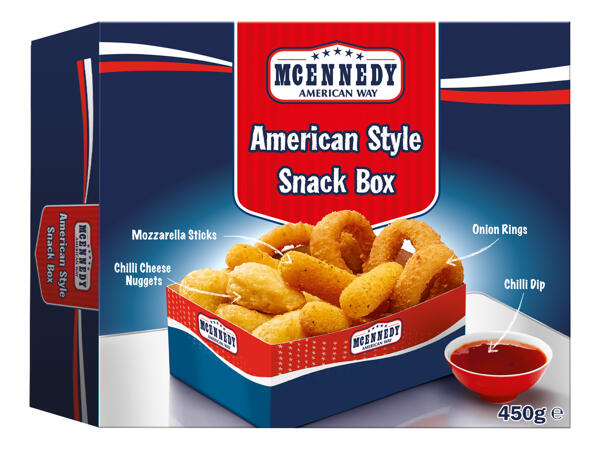 American Style Snack Box