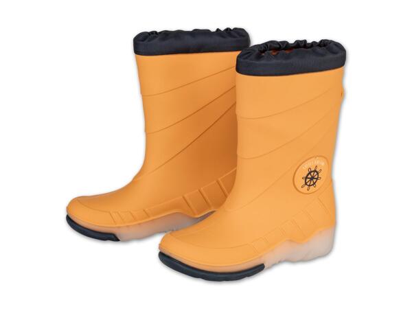 Kleinkinder Blinkregenstiefel