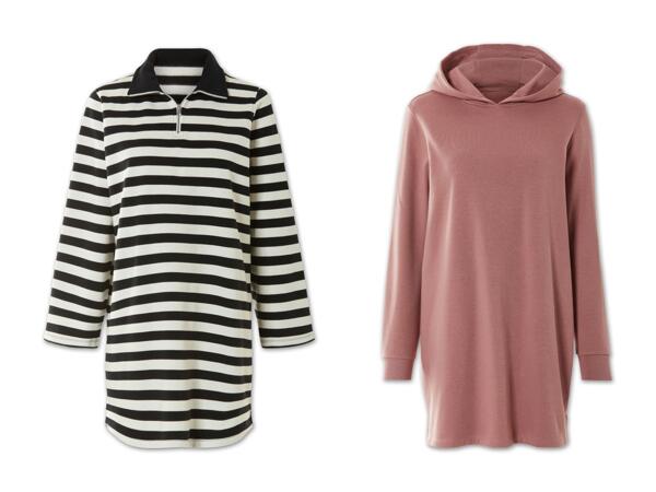 Damen Sweatkleid
