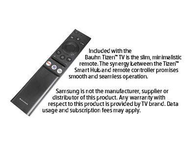 Bauhn 50" 4K Ultra HD TV powered by Tizen™